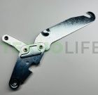 Петля посудомоечной машины, Haier, 012G9380559 левая, с подвижной осью вращения
