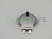 Двигатель вращения тарелки СВЧ, 220-240V, 4W; 2.5/3 R.P.M, шток-10мм, H081, шток металл.