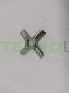 Нож мясорубки, Moulinex, отв.-10.5мм, H55мм, Hv8, Ss-193517, MM0107W