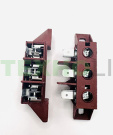 Клеммная колодка электроплиты 3 контакта, Deluxe, Haier,  40A, 400V, EP389